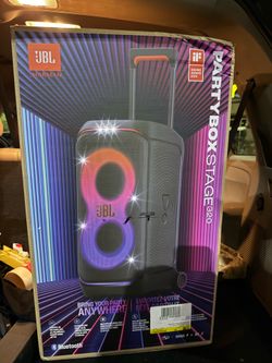 JBL - PartyBox Stage 320 Portable Wireless Party Speaker - 2024 - Black