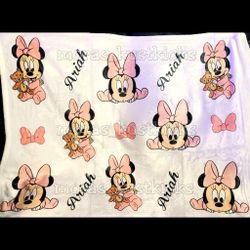Customize Minnie Blanket