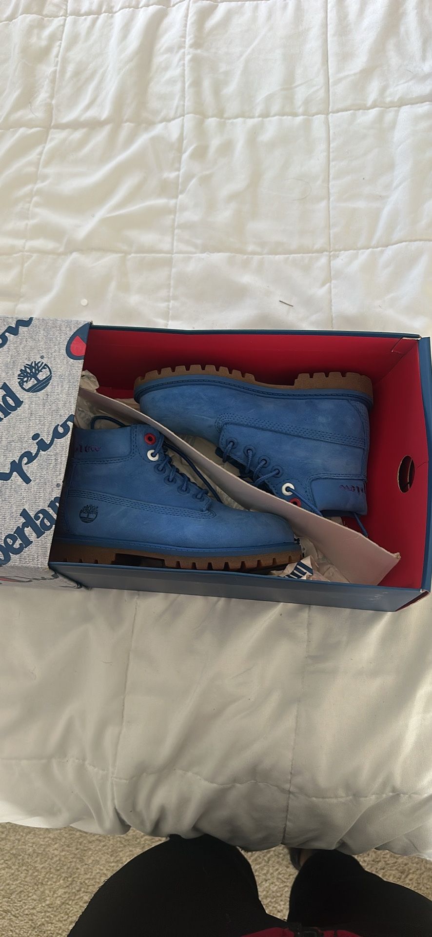 Timberland X Champion kids boots