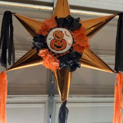Pumpkin 🎃 Star Pinata