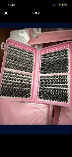 Eyelashes cluster