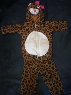 Size 12 -24 Leopard Costume