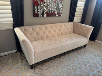 Beige/white Formal Sofa from Macy’s