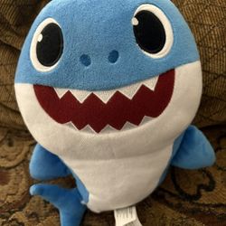 Blue Baby Shark Stuffed Animal
