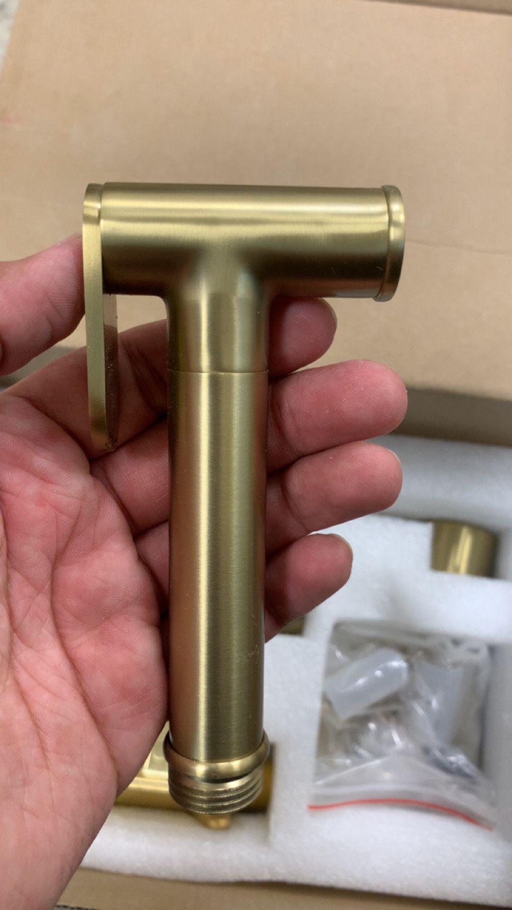 Brushed Gold Modern Bidet Sprayer