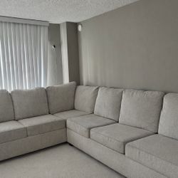 Living spaces ALESSANDRO MOONSTONE LAF AND RAF TUX SOFA