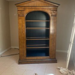 Wood Book Shelf Drexel Heritage Made In USA