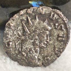#505 I Think Is Silver Ancient Coin Roman 