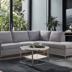Modern sectional sofa sale- limited supply- zero interest Finance available- shop now pay later.  