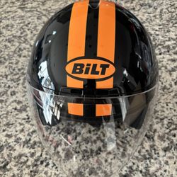 Custom Bilt 3/4 Men’s Motorcycle Helmet 