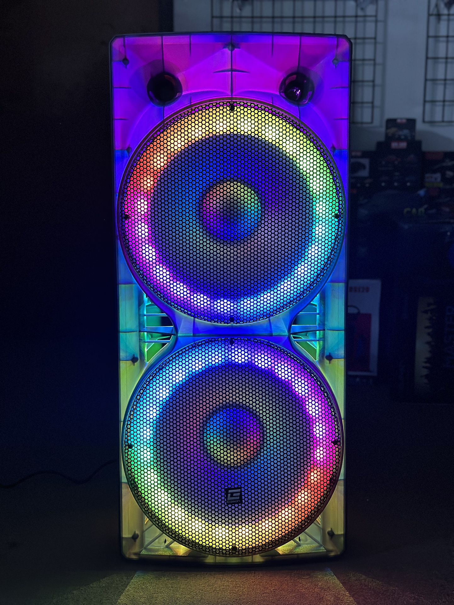 Extra Bass Professional Speaker with LED lights