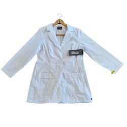 ABC STUDIOS large GREY’S ANATOMY TV Clothes NWT WITH COSTUMES DEPARTMENT TAG white lab coat