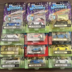 Jdm Die-Cast Muscle Machines Import Tuners 