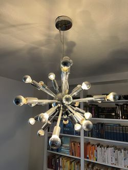 Midcentury Modern Sputnik Light