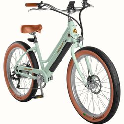 New in box Chatham Rev+ Beach Cruiser Electric Bike - Step Through (retail $1400)