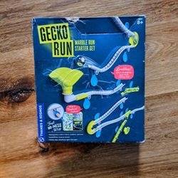 Gecko Run Marble Run Starter Set by Thames & Kosmos OPEN BOX NEW 