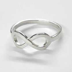 New Sterling Silver Eternity Ring