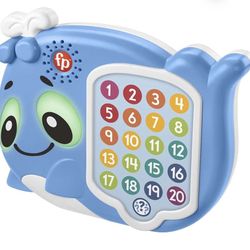 Fisher Price whale counter Toddler Toy Linkimals 
