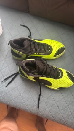 Adidas Neon Yellow and Black Sneakers