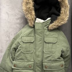 Carter’s Toddler Faux Fur Hooded Parka (2T)
