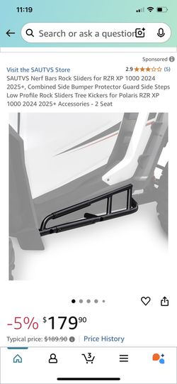 2 Door Neef Bar Rock RZR