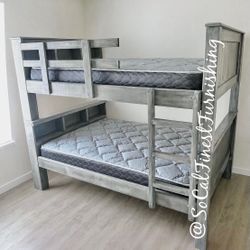 Full Full Bunk Bed With Mattress 