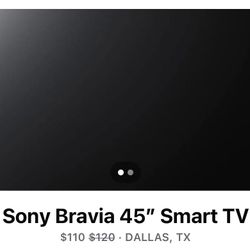 Sony Bravia 45’’ Smart TV