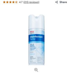 Disinfectant Spray Household Cleaning 