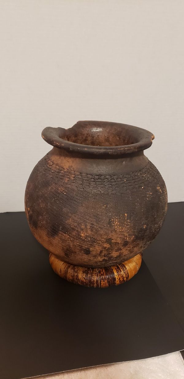 Rare African cooking clay pot for Sale in LEWIS MCCHORD ...
