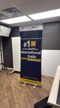 Stand Up Sign For Promotions  Aluminum Sign Base And Stick 