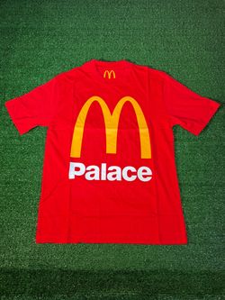 Palace x McDonald’s Logo T-Shirt Red Size M – New