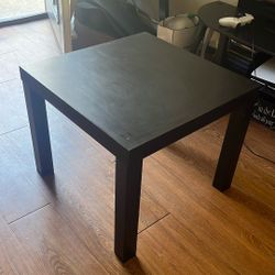 Black End Table