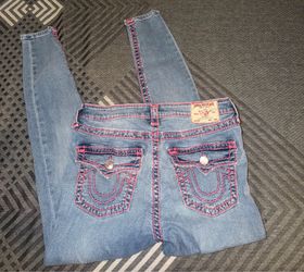 True Religion Pink Jeans