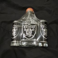 RAIDERS SHOT GLASS SET