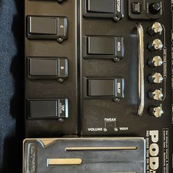 Line 6 POD XT Live Effects Pedal Board