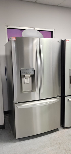 LG French Door Fridge – Stainless, Ice & Water Dispenser