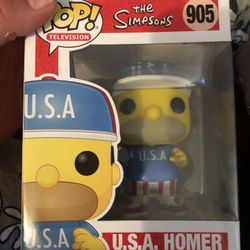 Funko Pop USA Homer