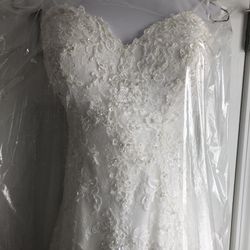Wedding dress- Size 10 