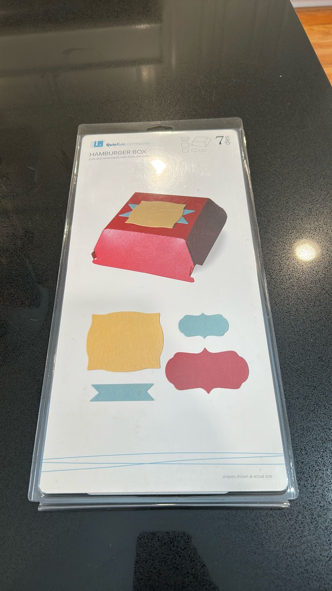 Die That Cuts Hamburger Box