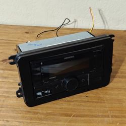 Kenwood DPX305MBT Double DIN Bluetooth USB AUX AM/FM Stereo Receiver with Wiring Harness