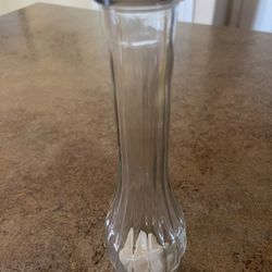 Set Of 20 Clear Vases