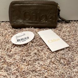 Chloe Eclispe Leather Long Wallet