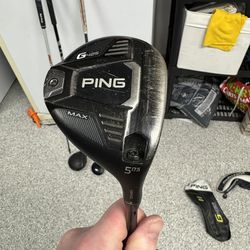 Ping G425 Max 5wood W/ Upgraded Stiff Shaft