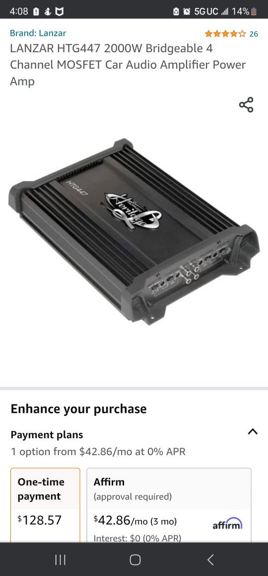 Lazar heritage 2009 Watt Amp