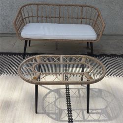 Wicker/ Metal Patio Furniture 