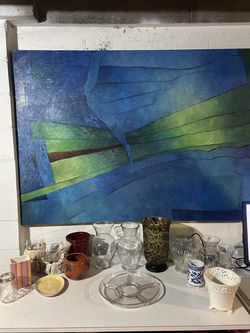 Assorted Glassware and Decorative Items