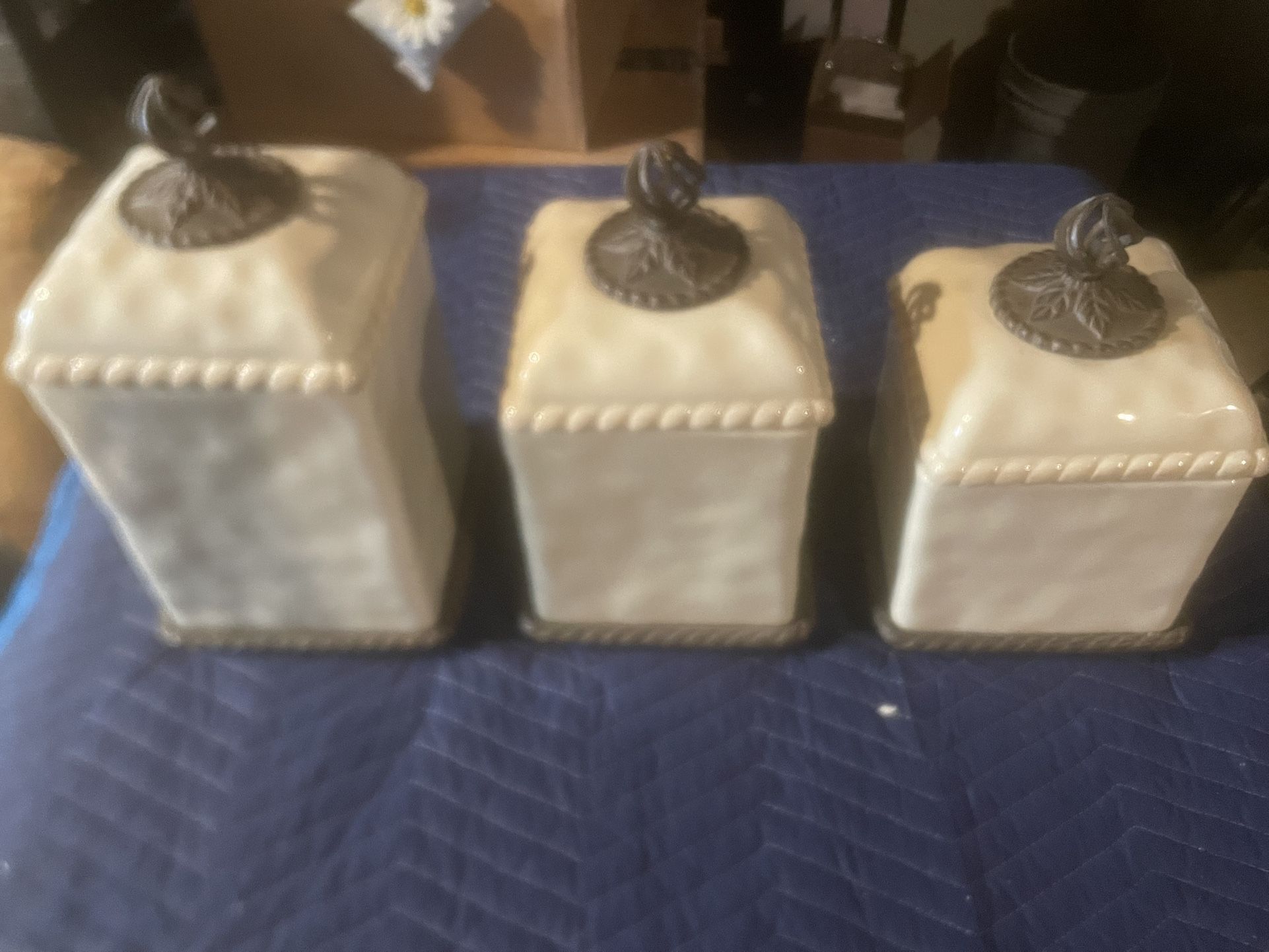 Barcelona Collection Canister Set. Retired.