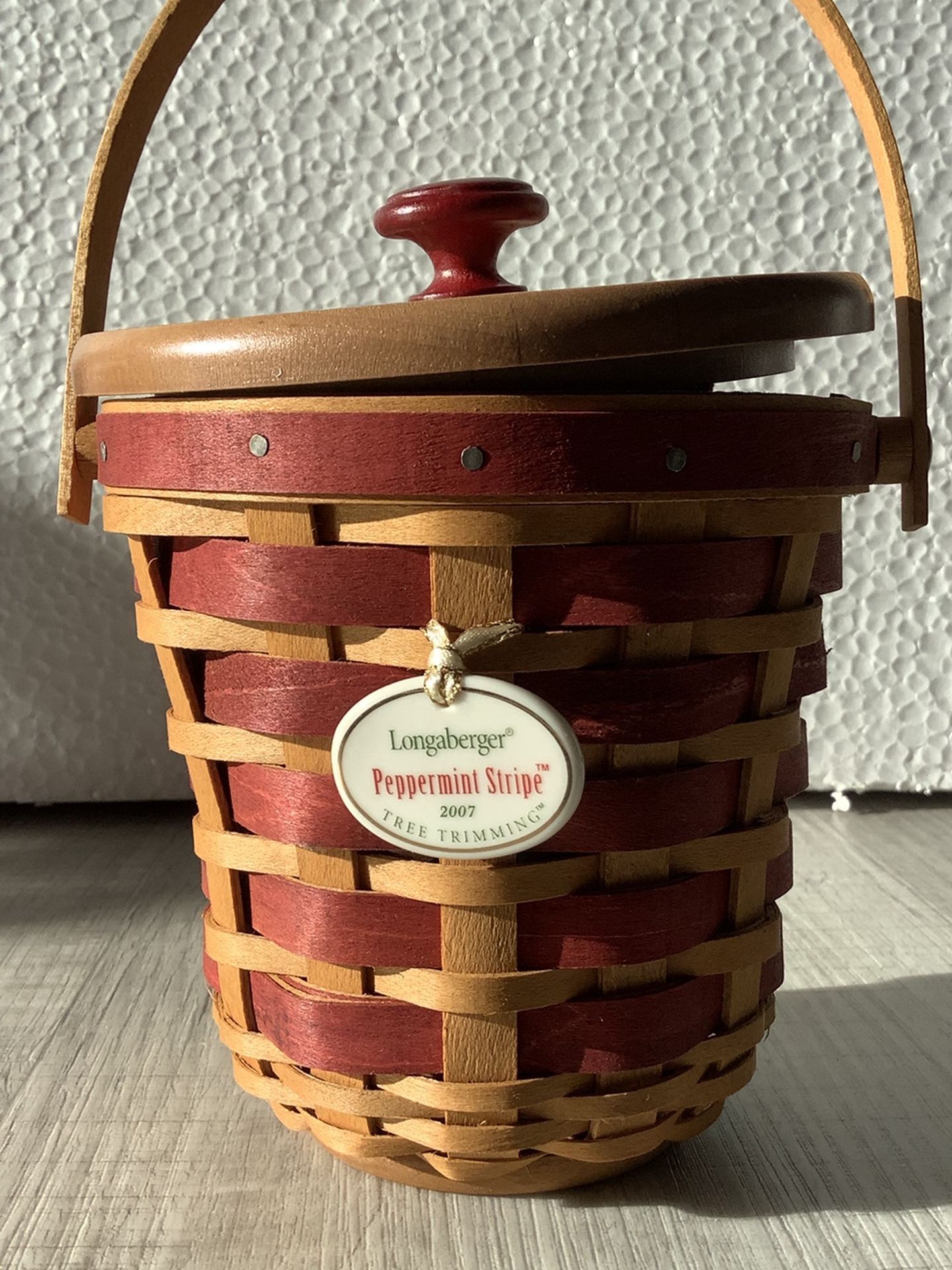 Longaberger 2007 Tree Trimming Basket