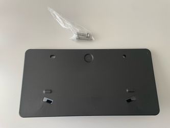 Front license plate bracket