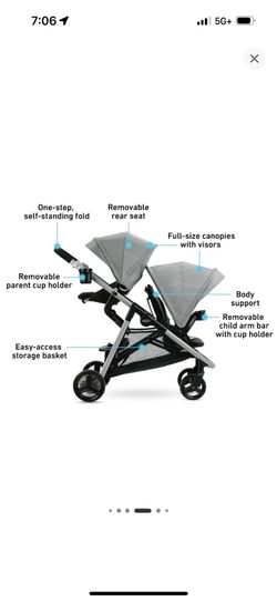 Graco Ready2Grow LX Double Stroller